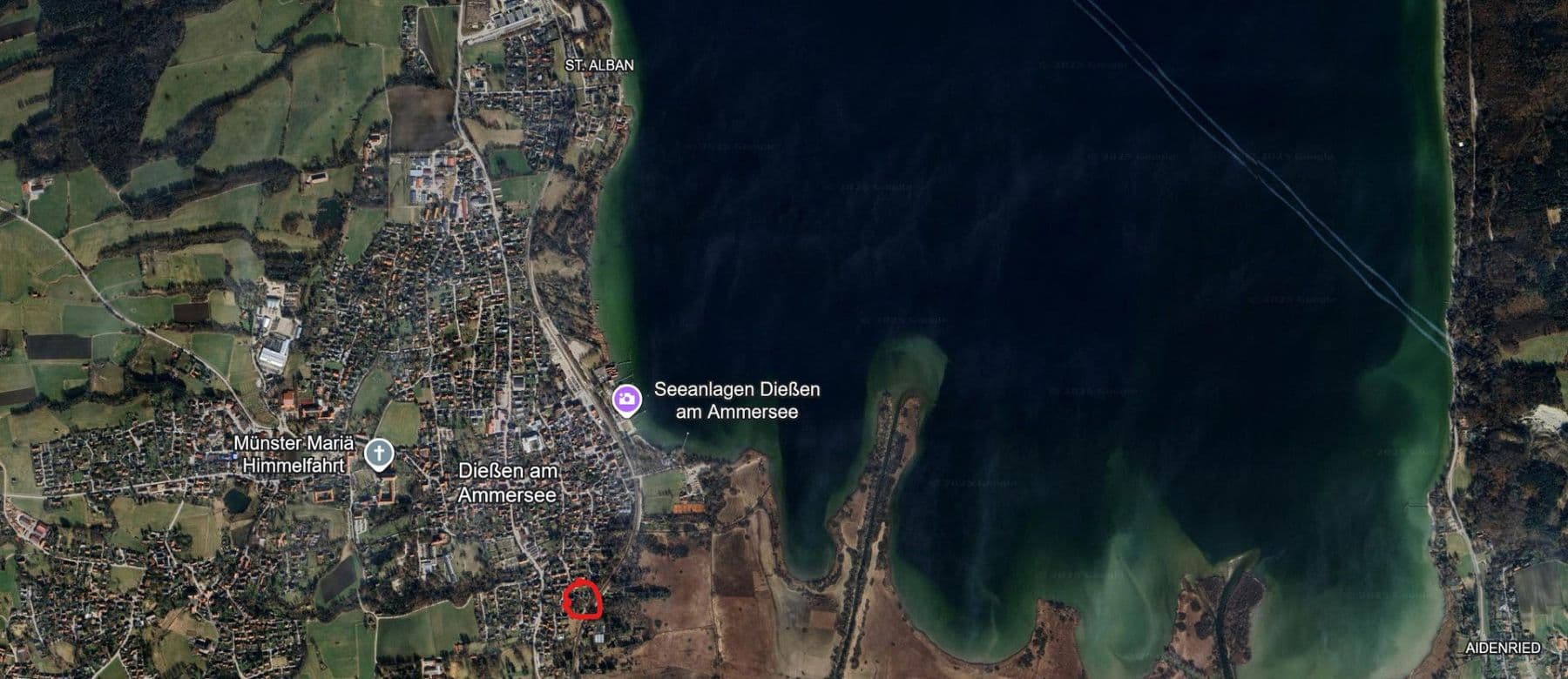 Prodej pozemku 987 m², Fischermartlstraße 33, Dießen, Bavorsko Prodej pozemku 987 m², Fischermartlstraße 33, Dießen, Bavorsko