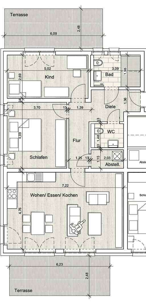 Pronájem bytu 3+1 100 m², Dörrwiesenstraße16, Kreuztal, Severní Porýní-Vestfálsko Pronájem bytu 3+1 100 m², Dörrwiesenstraße16, Kreuztal, Severní Porýní-Vestfálsko