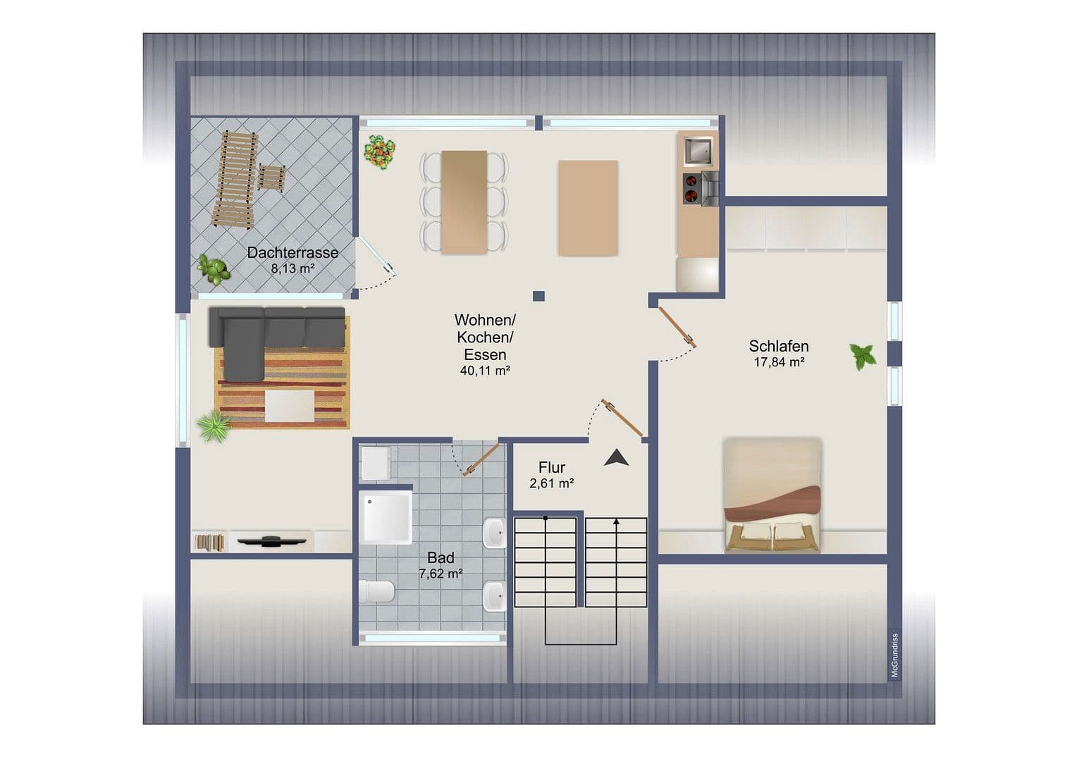 Prodej bytu 2+1 72 m², Jägerhölzlstraße 17, Lalling, Bavorsko Prodej bytu 2+1 72 m², Jägerhölzlstraße 17, Lalling, Bavorsko