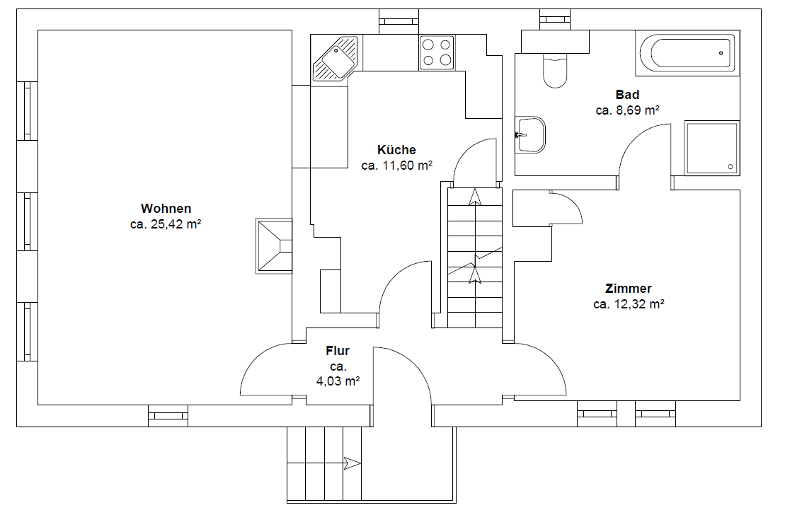 Prodej domu 120 m², pozemek 161 m², Hintergasse 21, Riedstadt, Hessen Prodej domu 120 m², pozemek 161 m², Hintergasse 21, Riedstadt, Hessen