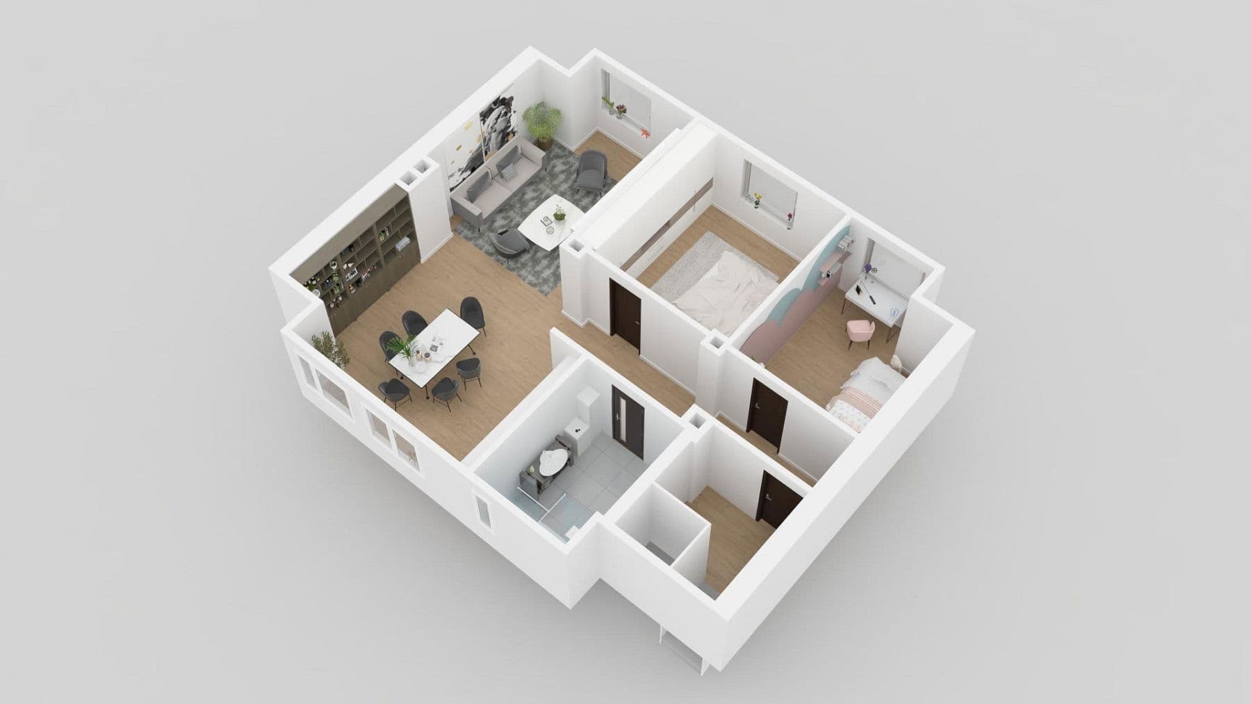 Prodej bytu 3+1 81 m², Gelsenkirchen, Severní Porýní-Vestfálsko Prodej bytu 3+1 81 m², Gelsenkirchen, Severní Porýní-Vestfálsko