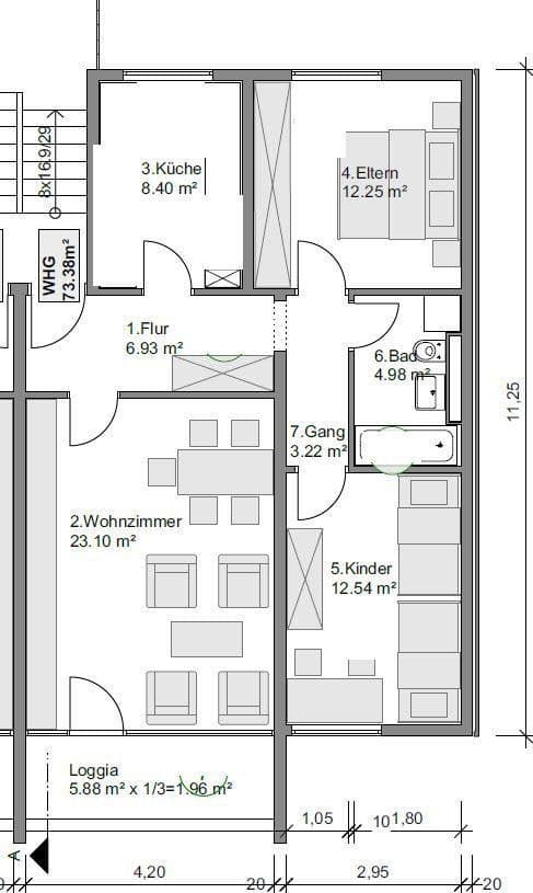Pronájem bytu 3+1 75 m², Heiglhofstraße 80, München, Bavorsko Pronájem bytu 3+1 75 m², Heiglhofstraße 80, München, Bavorsko