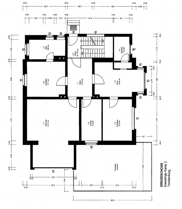 Pronájem bytu 4+1 130 m², Kieselings Kamp 2, Tecklenburg, Severní Porýní-Vestfálsko Pronájem bytu 4+1 130 m², Kieselings Kamp 2, Tecklenburg, Severní Porýní-Vestfálsko