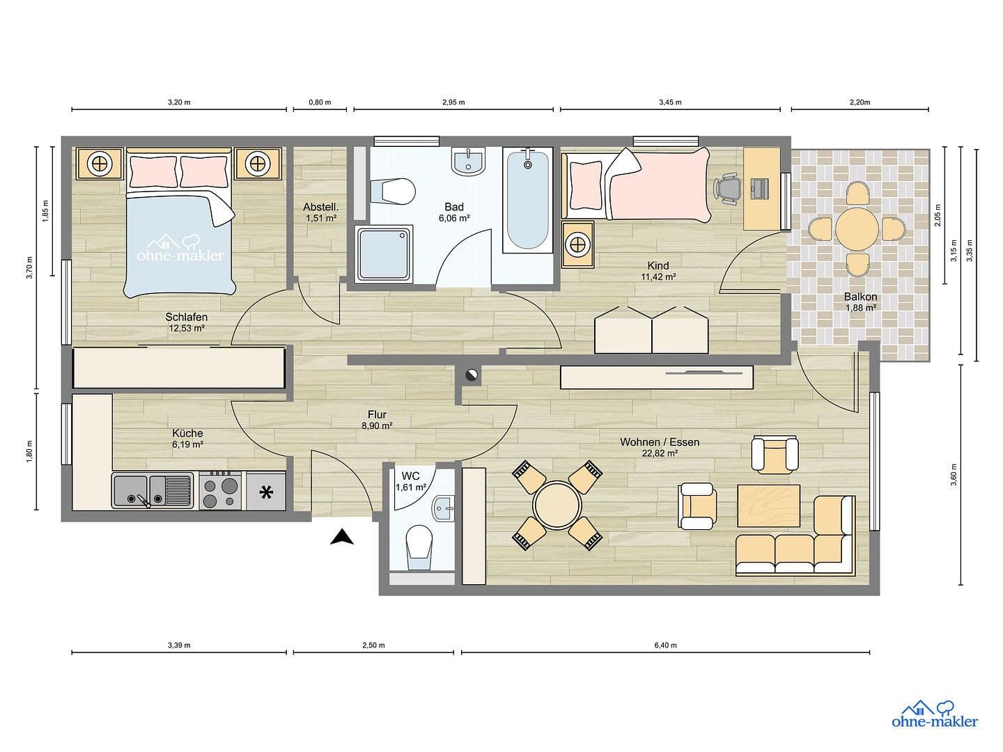 Prodej bytu 3+1 73 m², Ludwigstr. 26, Gütersloh, Severní Porýní-Vestfálsko Prodej bytu 3+1 73 m², Ludwigstr. 26, Gütersloh, Severní Porýní-Vestfálsko