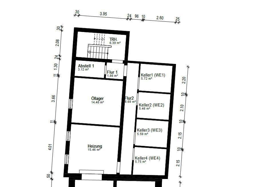 Pronájem bytu 2+1 87 m², Bleichstr. 28, Gernsheim, Hessen Pronájem bytu 2+1 87 m², Bleichstr. 28, Gernsheim, Hessen