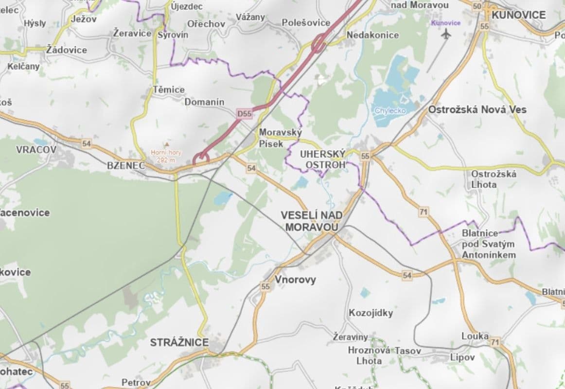 Prodej pozemku 337 m², Bzenec, Jihomoravský kraj Prodej pozemku 337 m², Bzenec, Jihomoravský kraj