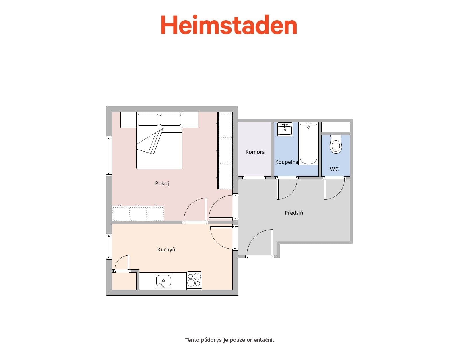 Pronájem bytu 1+1 33 m², Kosmonautů, Karviná, Moravskoslezský kraj Pronájem bytu 1+1 33 m², Kosmonautů, Karviná, Moravskoslezský kraj