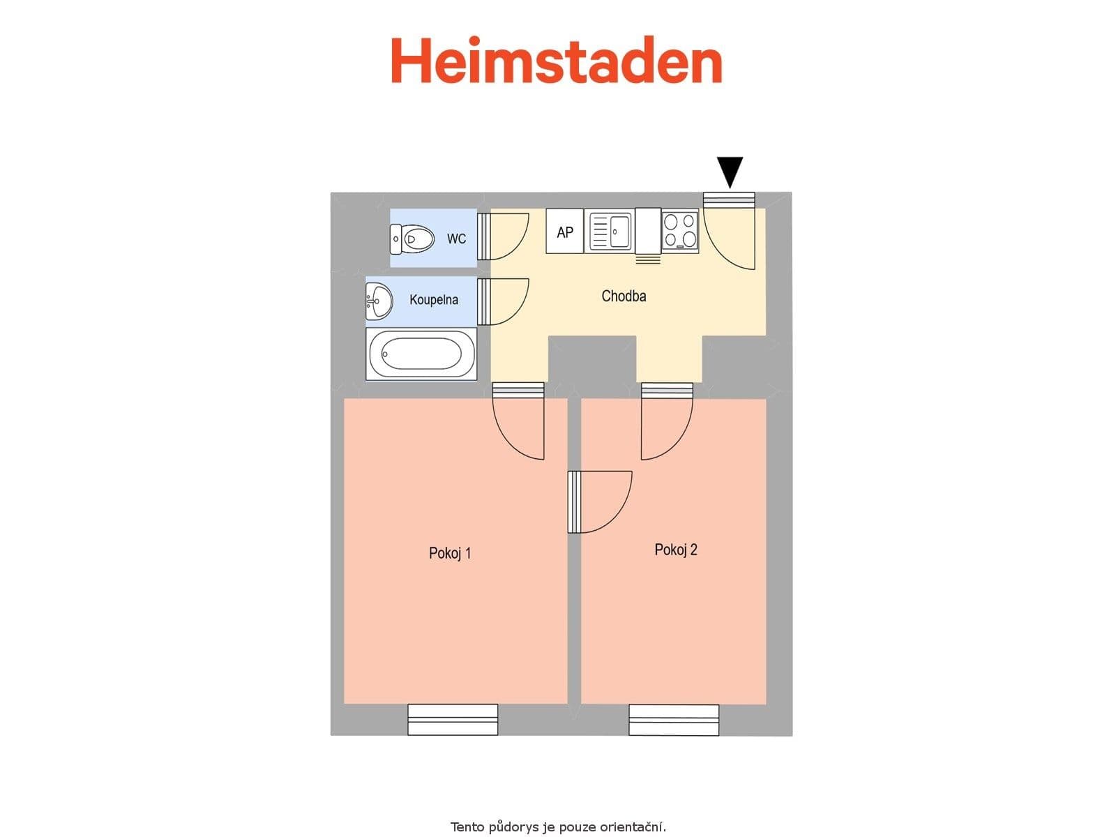 Pronájem bytu 2+kk 38 m², Koperníkova, Havířov, Moravskoslezský kraj Pronájem bytu 2+kk 38 m², Koperníkova, Havířov, Moravskoslezský kraj