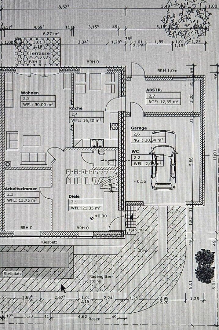 Pronájem domu 165 m², pozemek 418 m², Am Osterbruch 28 a, Hammah, Dolní Sasko Pronájem domu 165 m², pozemek 418 m², Am Osterbruch 28 a, Hammah, Dolní Sasko