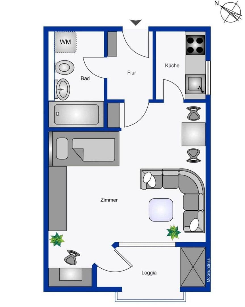 Pronájem bytu 1+1 35 m², Heinrichsweg, Tübingen, Bádensko-Württembersko Pronájem bytu 1+1 35 m², Heinrichsweg, Tübingen, Bádensko-Württembersko