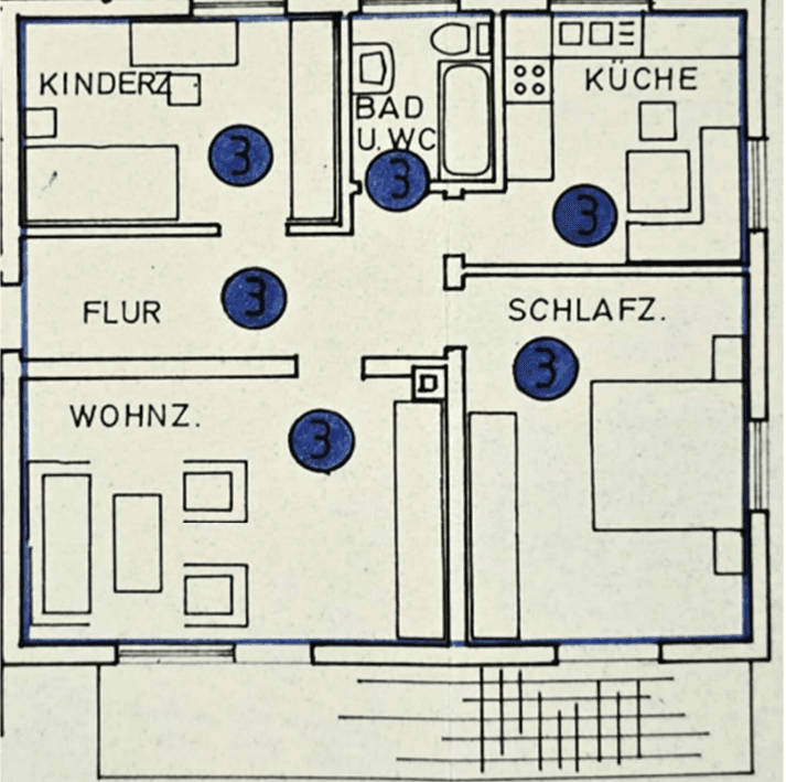Prodej bytu 3+1 80 m², Brühlstr. 13, Beuren, Bádensko-Württembersko Prodej bytu 3+1 80 m², Brühlstr. 13, Beuren, Bádensko-Württembersko