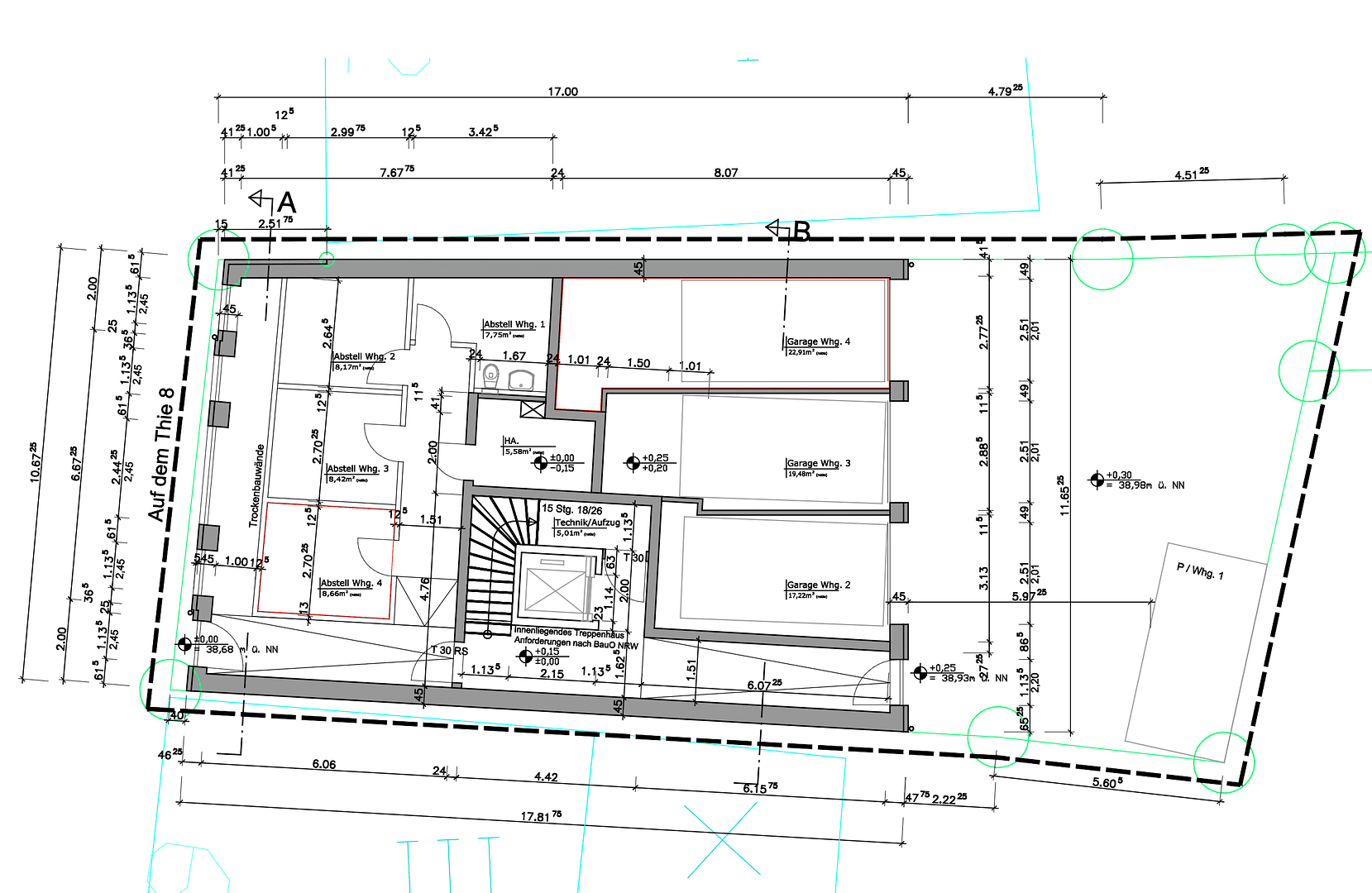 Pronájem bytu 4+kk 134 m², Auf dem Thie 8, Rheine, Severní Porýní-Vestfálsko Pronájem bytu 4+kk 134 m², Auf dem Thie 8, Rheine, Severní Porýní-Vestfálsko