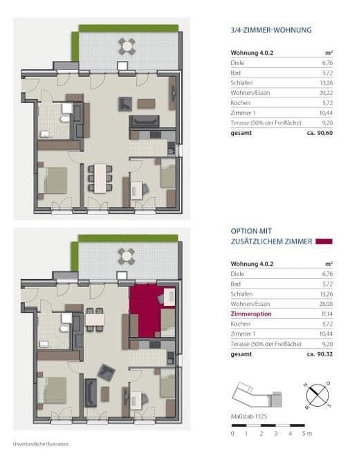 Prodej bytu 3+1 91 m², Sand Str. 2, Neu-Ulm, Bavorsko Prodej bytu 3+1 91 m², Sand Str. 2, Neu-Ulm, Bavorsko