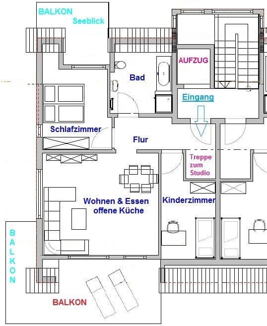 Pronájem bytu 4+1 110 m², Gartenstraße 20, Bad Rappenau, Bádensko-Württembersko Pronájem bytu 4+1 110 m², Gartenstraße 20, Bad Rappenau, Bádensko-Württembersko