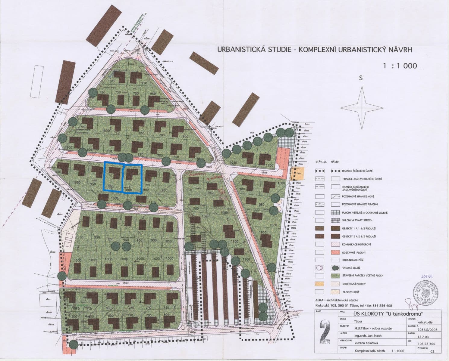Prodej pozemku 1.627 m², Sasanková, Tábor, Jihočeský kraj Prodej pozemku 1.627 m², Sasanková, Tábor, Jihočeský kraj