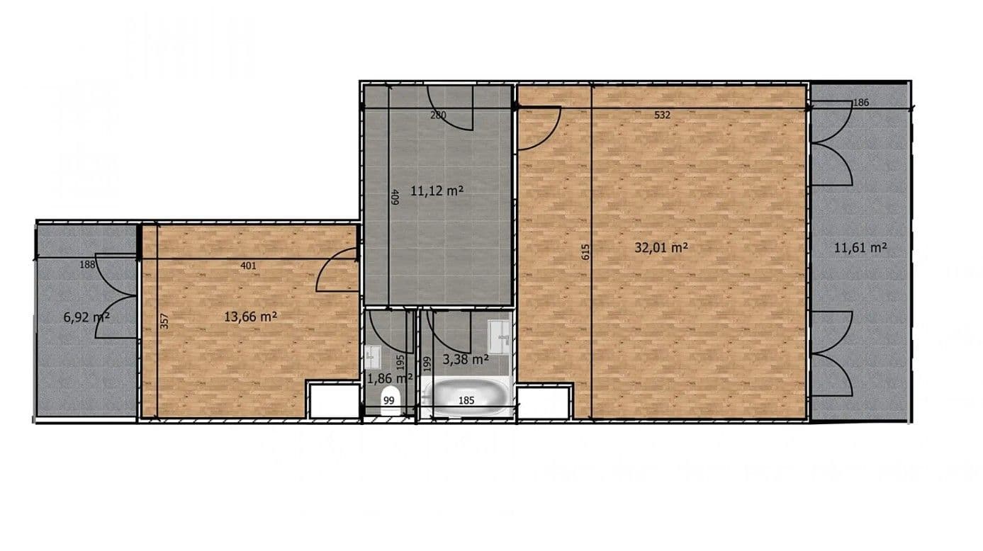 Prodej bytu 2+kk 65 m², Silurská, Praha, Praha Prodej bytu 2+kk 65 m², Silurská, Praha, Praha