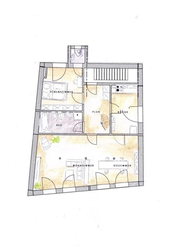 Pronájem bytu 3+1 85 m², Wilhelmstraße 37a, Lüdenscheid, Severní Porýní-Vestfálsko Pronájem bytu 3+1 85 m², Wilhelmstraße 37a, Lüdenscheid, Severní Porýní-Vestfálsko