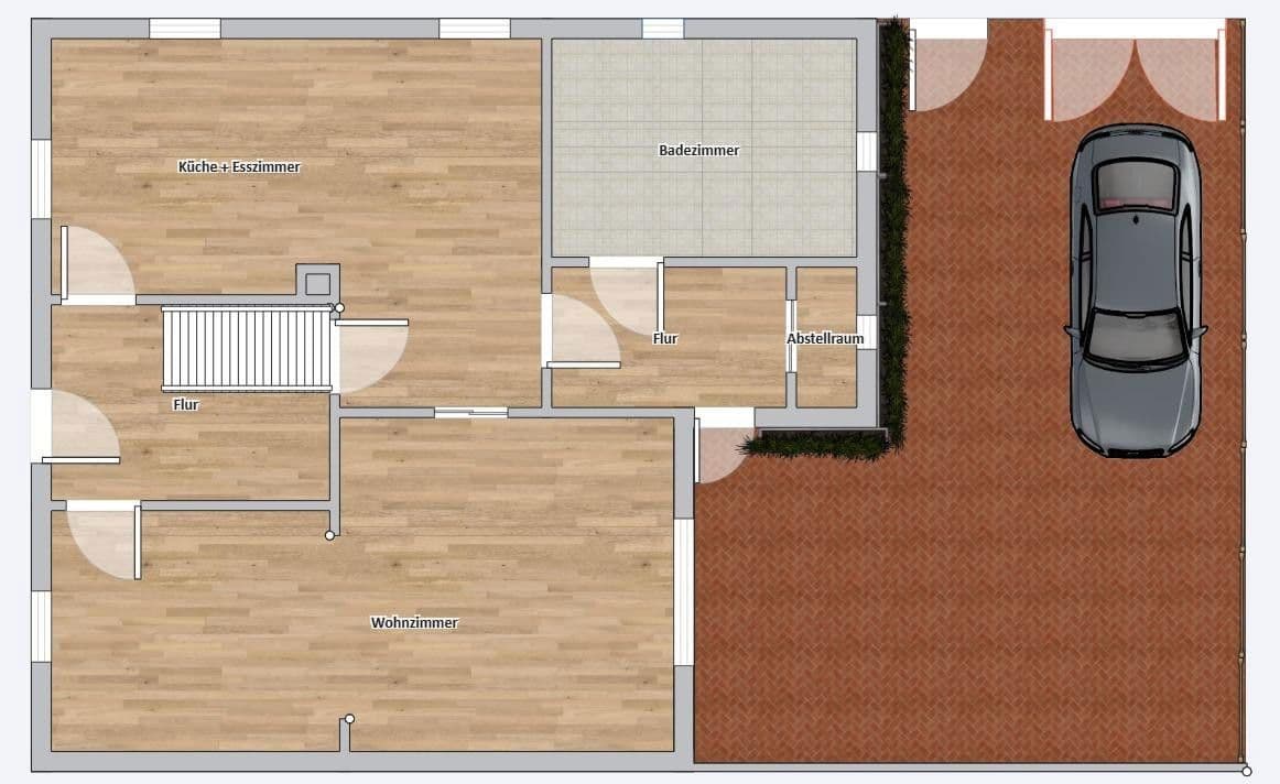 Pronájem domu 110 m², pozemek 135 m², Greven, Severní Porýní-Vestfálsko Pronájem domu 110 m², pozemek 135 m², Greven, Severní Porýní-Vestfálsko