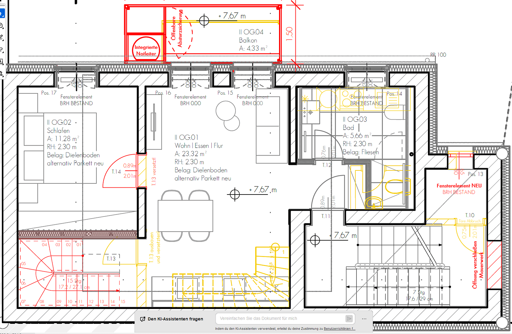 Pronájem bytu 4+1 77 m², Walramstraße 2, Wiesbaden, Hessen Pronájem bytu 4+1 77 m², Walramstraße 2, Wiesbaden, Hessen