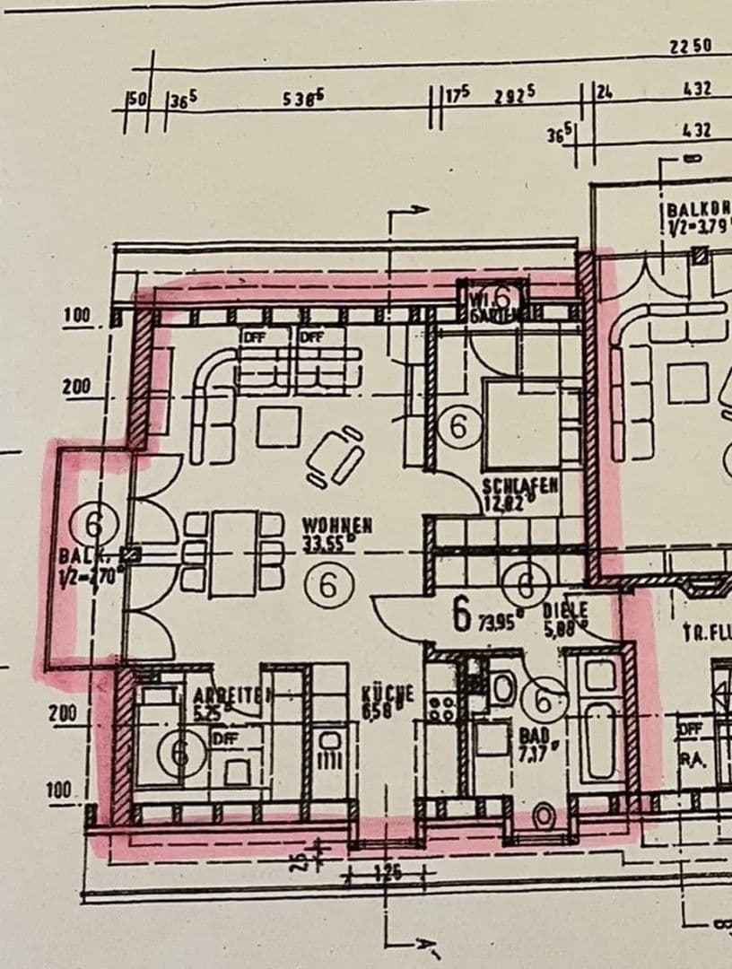 Pronájem bytu 2+kk 74 m², Ebersberger Straße 15, Schwaberwegen, Bavorsko Pronájem bytu 2+kk 74 m², Ebersberger Straße 15, Schwaberwegen, Bavorsko