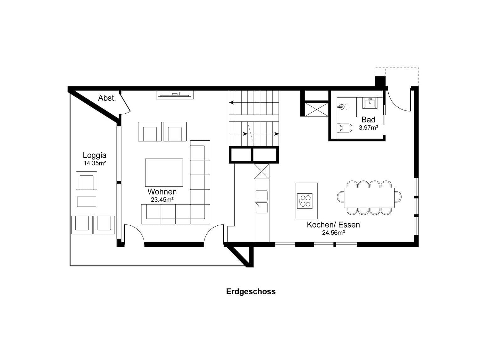 Prodej bytu 3+kk 109 m², Offenbach, Hessen Prodej bytu 3+kk 109 m², Offenbach, Hessen