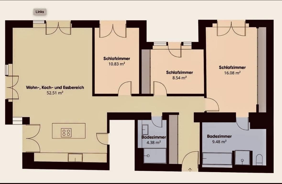 Prodej bytu 4+1 127 m², Hamburg, Hamburg Prodej bytu 4+1 127 m², Hamburg, Hamburg