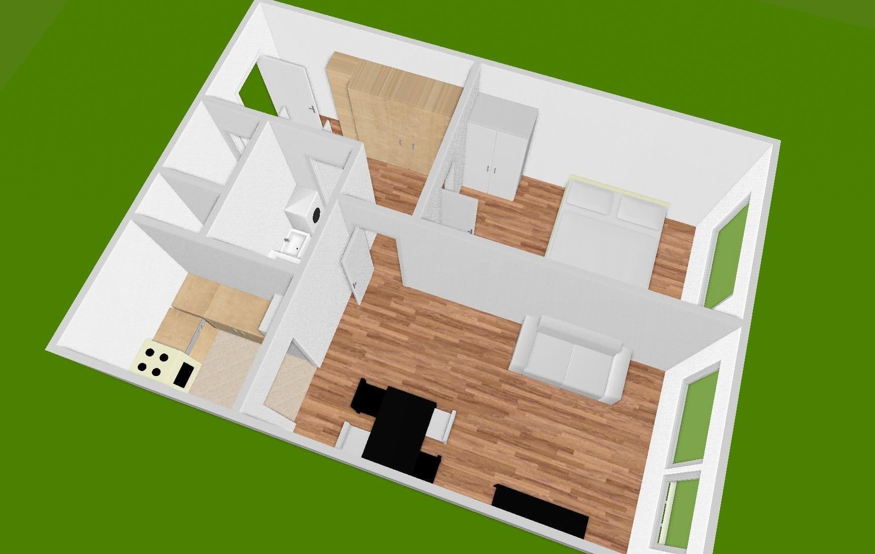 Pronájem bytu 2+kk 47 m², Frýdlantská, Praha, Praha Pronájem bytu 2+kk 47 m², Frýdlantská, Praha, Praha