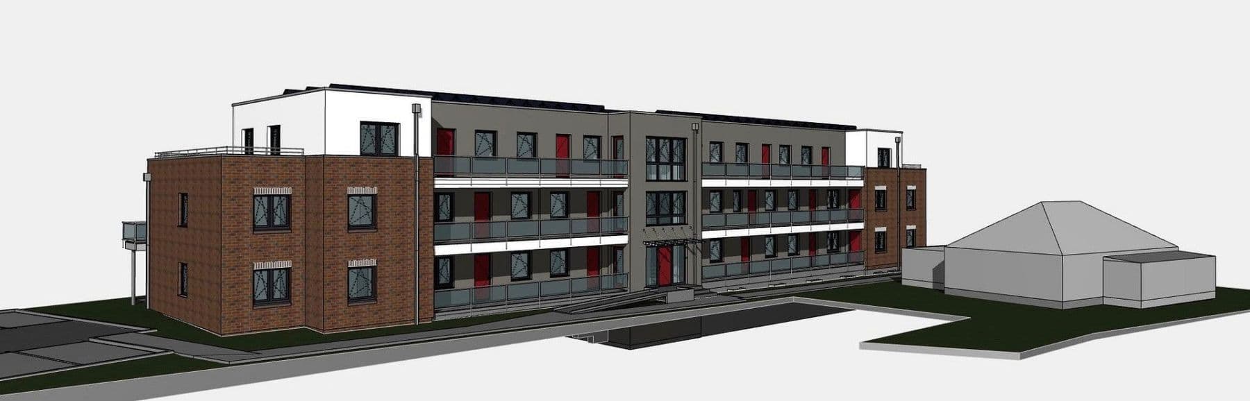 Pronájem bytu 4+1 75 m², Lübecker Chaussee 26, Reinfeld, Šlesvicko-Holštýnsko Pronájem bytu 4+1 75 m², Lübecker Chaussee 26, Reinfeld, Šlesvicko-Holštýnsko