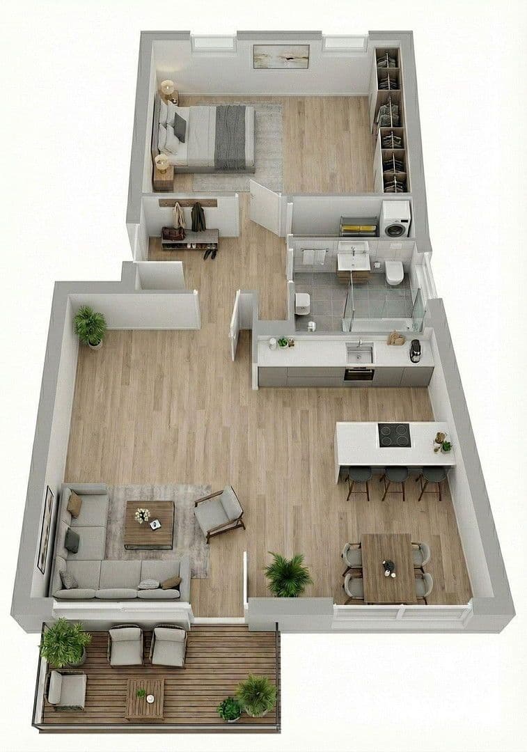 Prodej bytu 2+1 70 m², Schlößlestraße 17b, Augsburg, Bavorsko Prodej bytu 2+1 70 m², Schlößlestraße 17b, Augsburg, Bavorsko