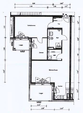Pronájem bytu 3+1 82 m², Norderstedt, Šlesvicko-Holštýnsko Pronájem bytu 3+1 82 m², Norderstedt, Šlesvicko-Holštýnsko