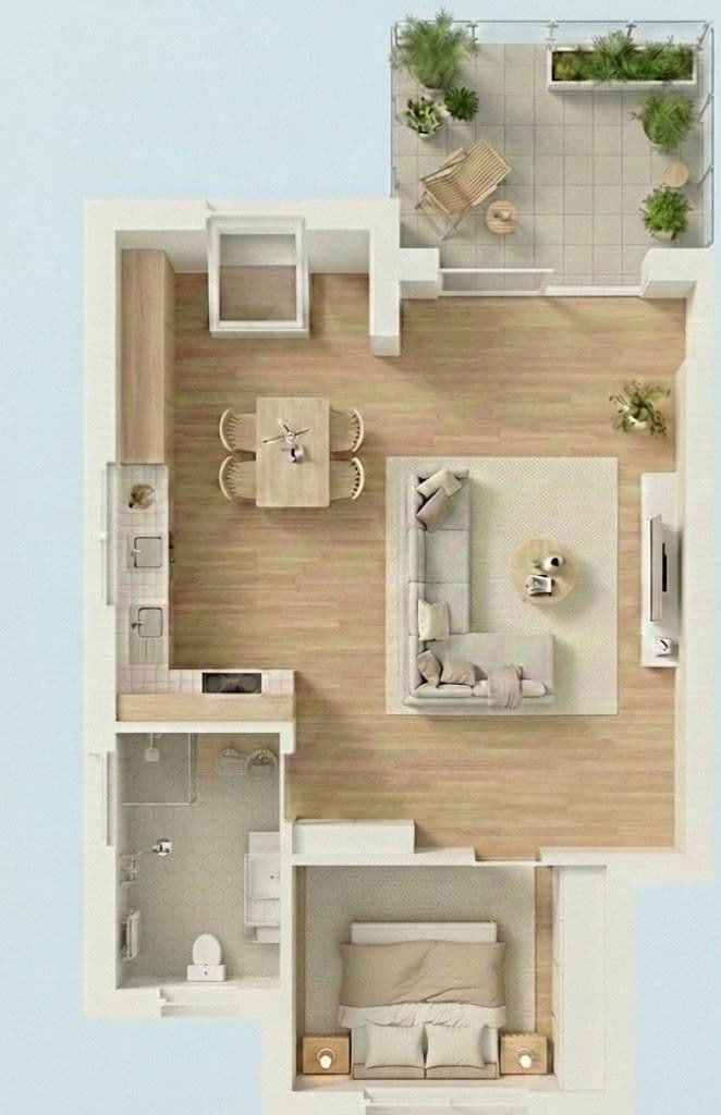 Pronájem bytu 2+1 64 m², Erdmannhausen, Bádensko-Württembersko Pronájem bytu 2+1 64 m², Erdmannhausen, Bádensko-Württembersko