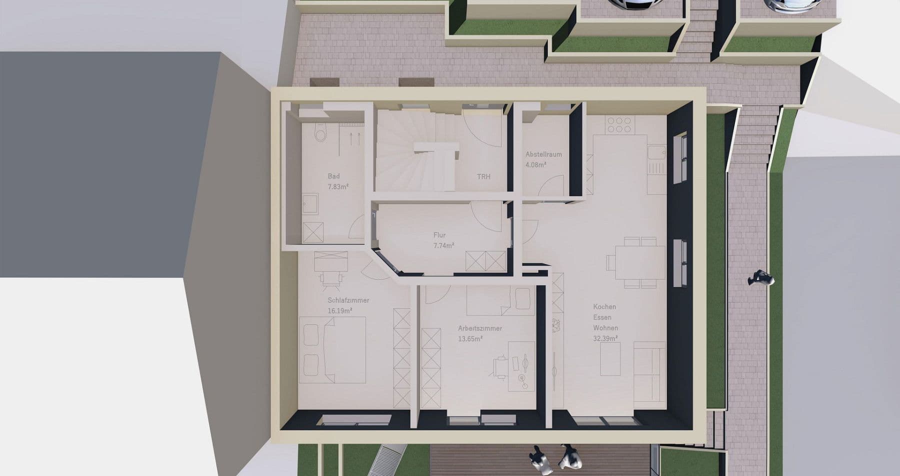 Prodej bytu 3+1 92 m², Römerstraße, Eichstätt, Bavorsko Prodej bytu 3+1 92 m², Römerstraße, Eichstätt, Bavorsko