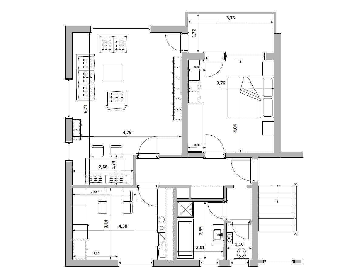 Prodej bytu 2+1 73 m², Eriskirch, Bádensko-Württembersko Prodej bytu 2+1 73 m², Eriskirch, Bádensko-Württembersko