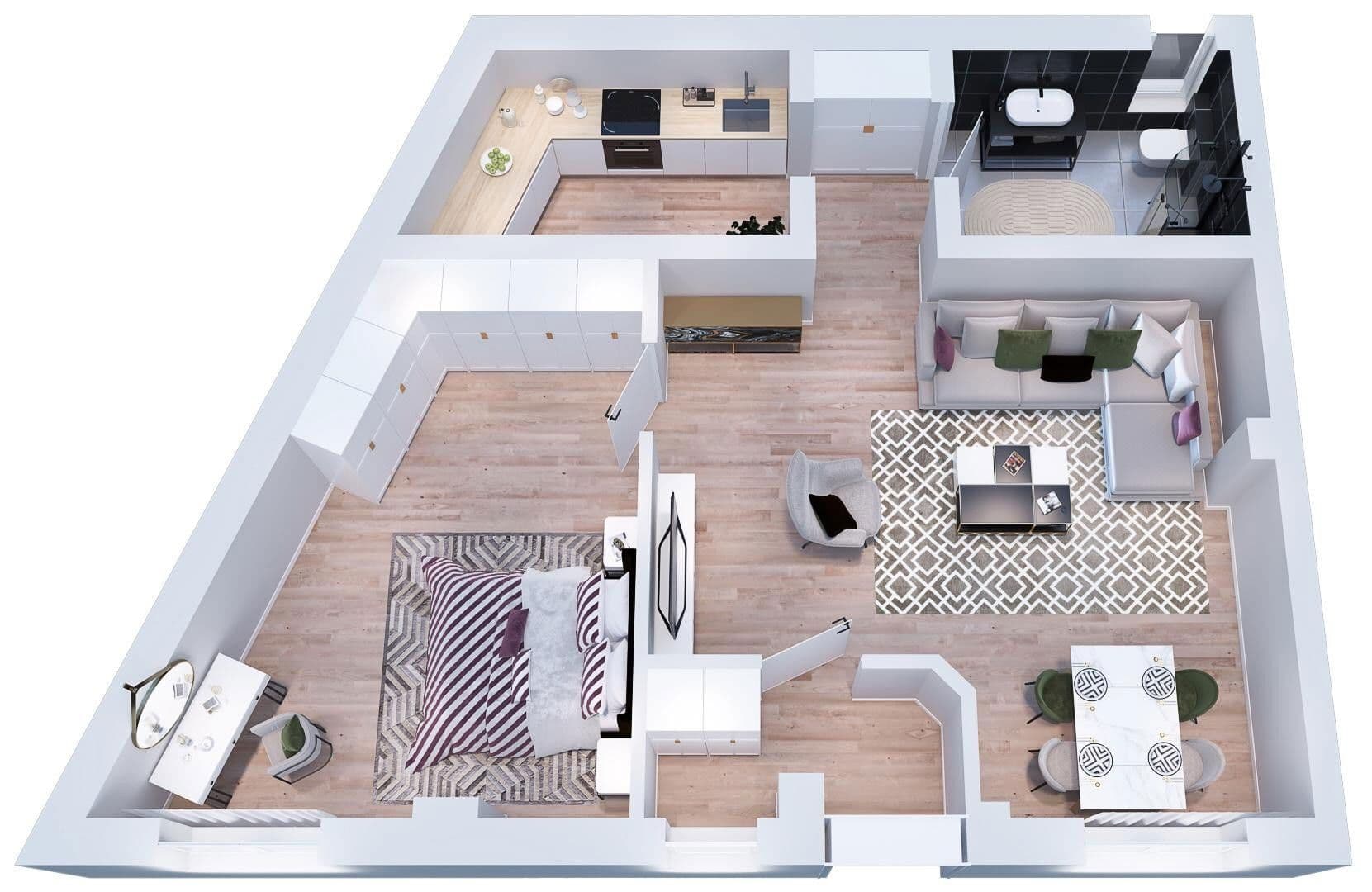 Pronájem bytu 2+1 64 m², Friedrich-Heinrich-Allee 3, Kamp-Lintfort, Severní Porýní-Vestfálsko Pronájem bytu 2+1 64 m², Friedrich-Heinrich-Allee 3, Kamp-Lintfort, Severní Porýní-Vestfálsko