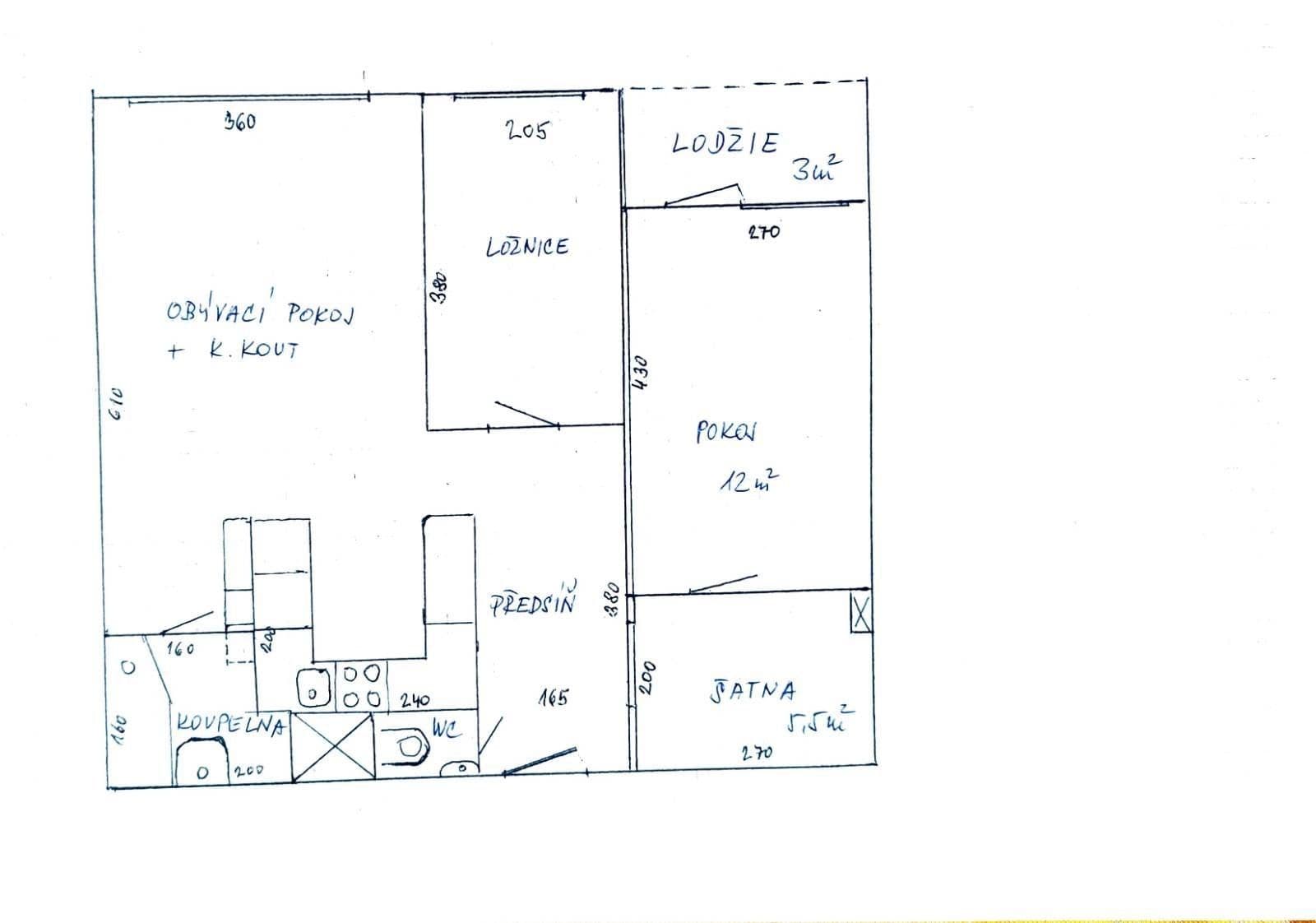 Prodej bytu 3+kk 60 m², Anny Drabíkové, Praha, Praha Prodej bytu 3+kk 60 m², Anny Drabíkové, Praha, Praha
