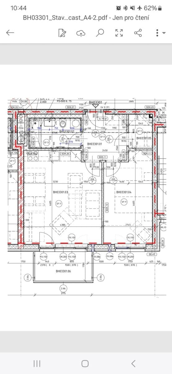 Pronájem bytu 2+kk 52 m², Sedlářova, Praha, Praha Pronájem bytu 2+kk 52 m², Sedlářova, Praha, Praha