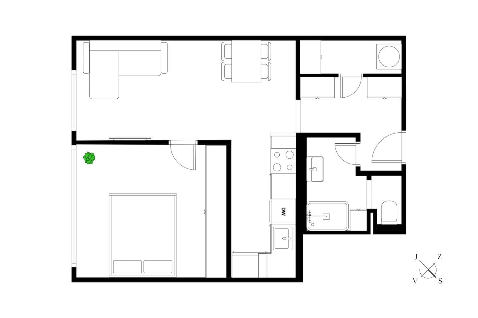 Prodej bytu 2+kk 42 m², Bulharská, Praha, Praha Prodej bytu 2+kk 42 m², Bulharská, Praha, Praha