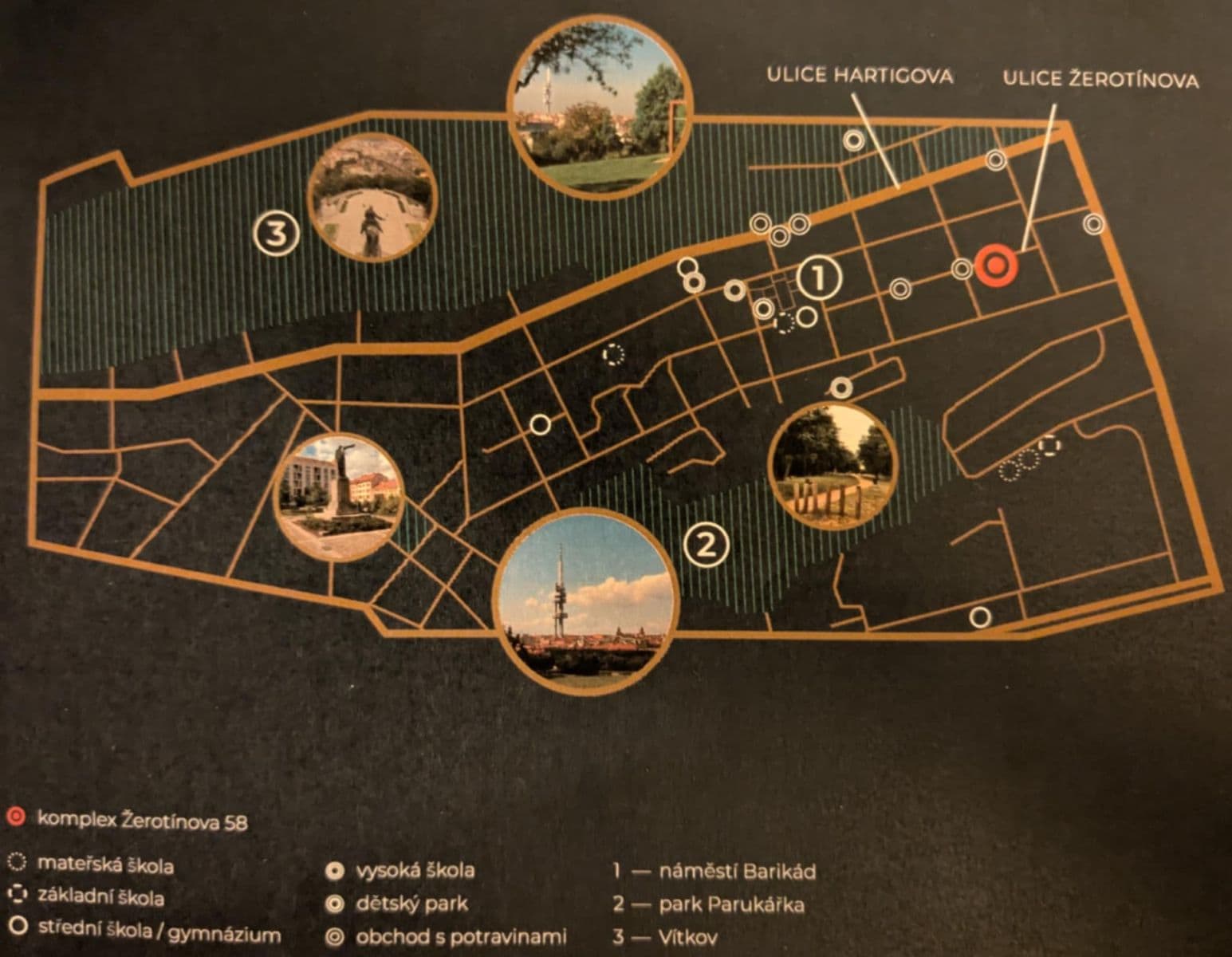 Pronájem bytu 2+1 50 m², Žerotínova, Praha, Praha Pronájem bytu 2+1 50 m², Žerotínova, Praha, Praha