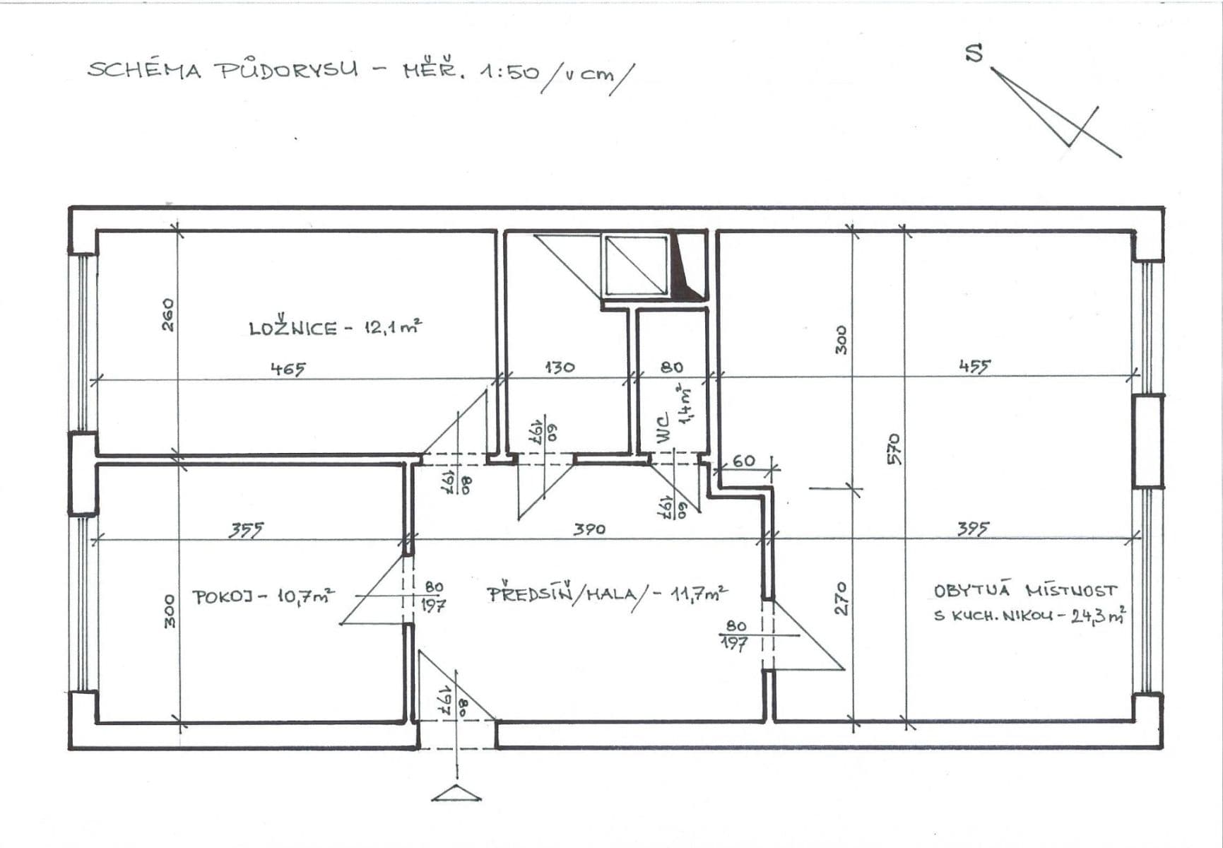 Pronájem bytu 3+kk 68 m², Zálesí, Praha, Praha Pronájem bytu 3+kk 68 m², Zálesí, Praha, Praha