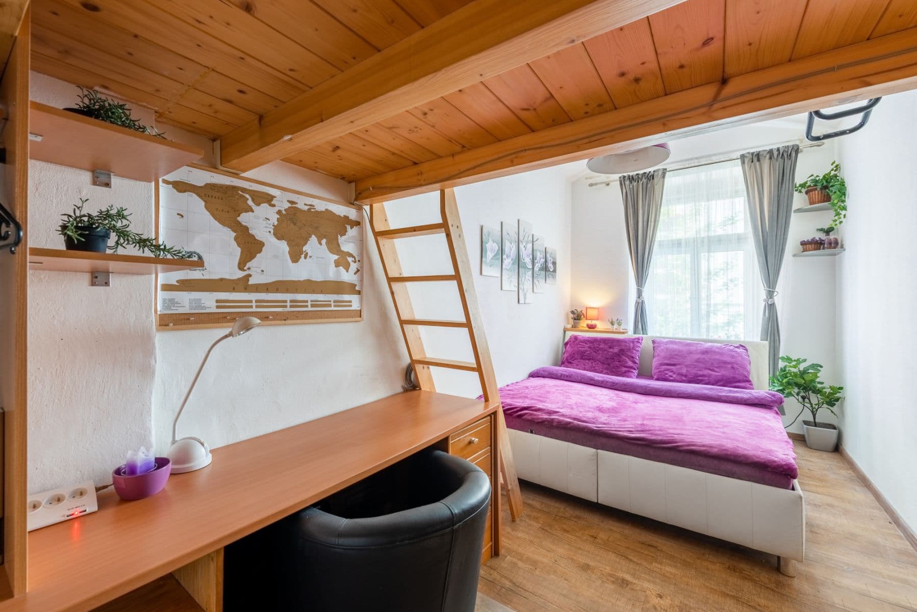 Pronájem bytu 45 m², Táboritská, Praha, Praha Pronájem bytu 45 m², Táboritská, Praha, Praha