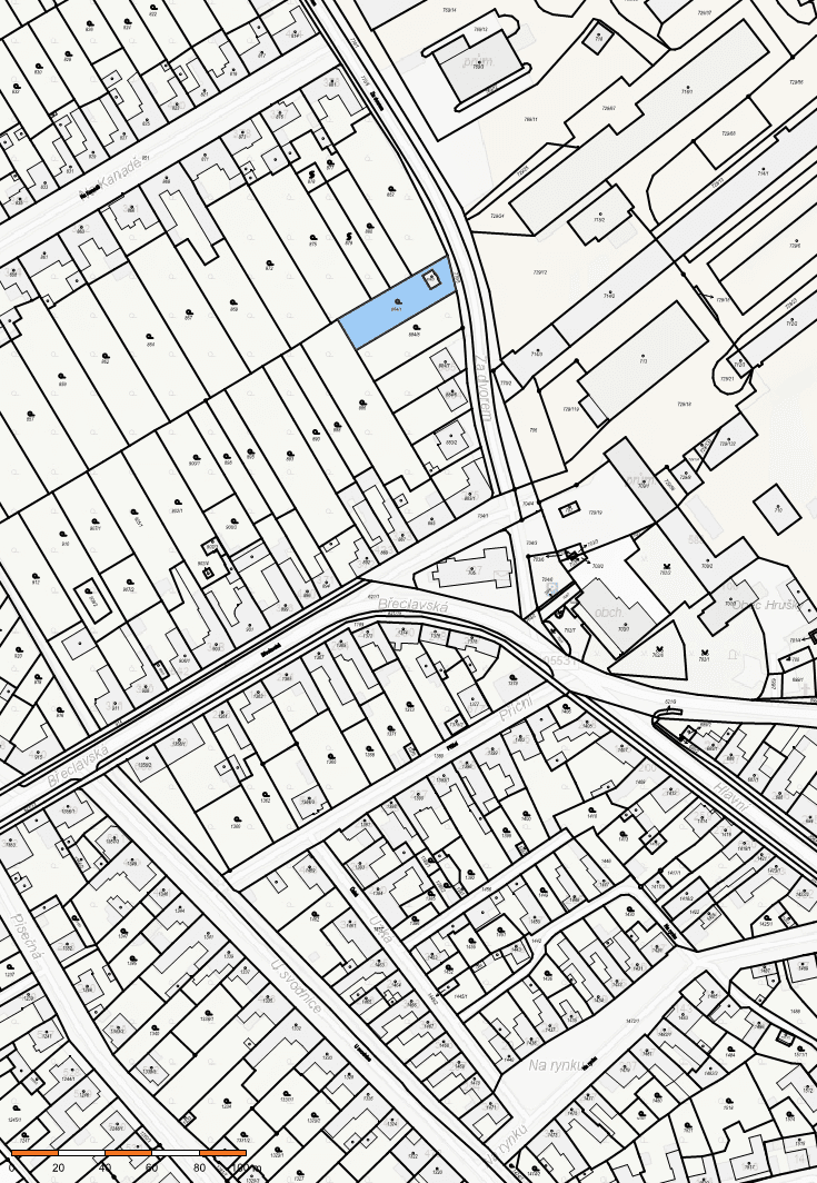 Prodej pozemku 751 m², Hrušky, Jihomoravský kraj Prodej pozemku 751 m², Hrušky, Jihomoravský kraj