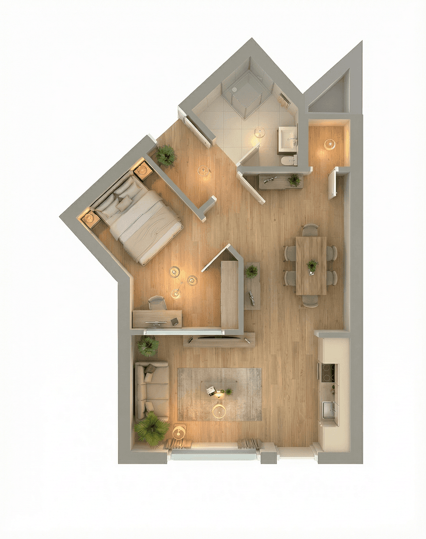Pronájem bytu 2+1 48 m², Zimmermannstraße 3, Cvikov, Sasko Pronájem bytu 2+1 48 m², Zimmermannstraße 3, Cvikov, Sasko