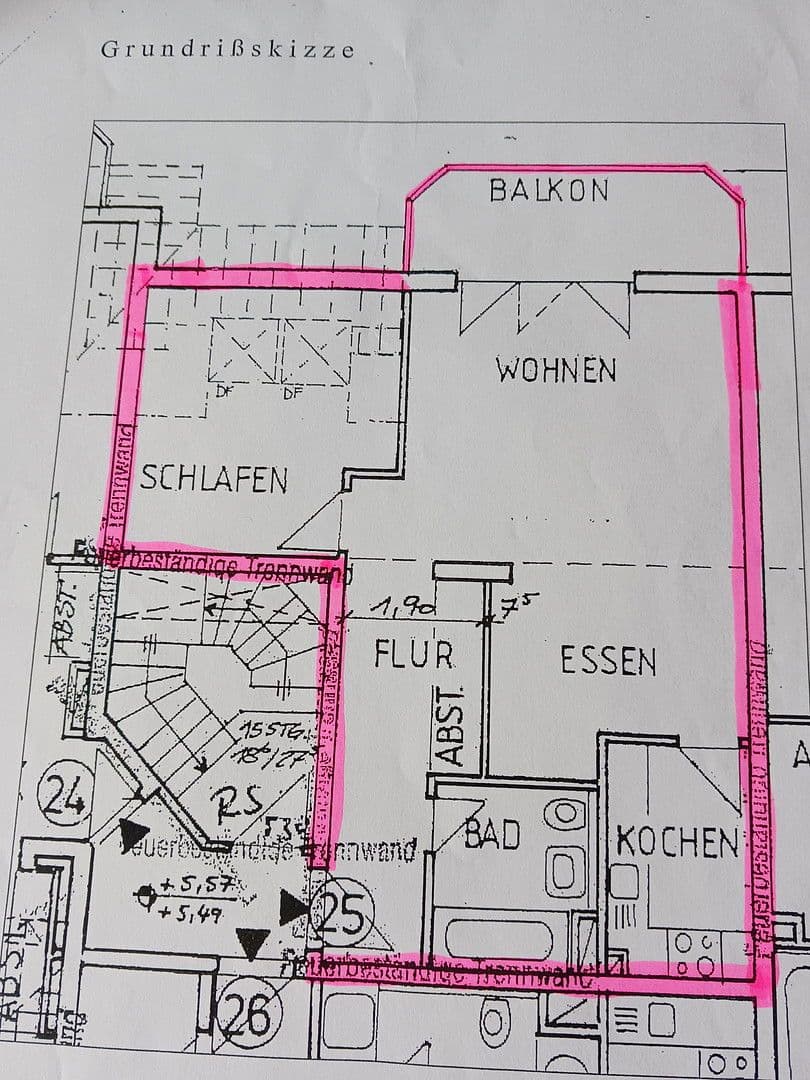 Prodej bytu 2+1 61 m², Münchner Straße 18, Rodgau, Hessen Prodej bytu 2+1 61 m², Münchner Straße 18, Rodgau, Hessen