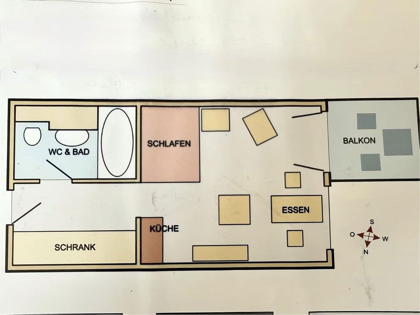 Pronájem bytu 1+1 32 m², Daphnestraße 32, München, Bavorsko Pronájem bytu 1+1 32 m², Daphnestraße 32, München, Bavorsko