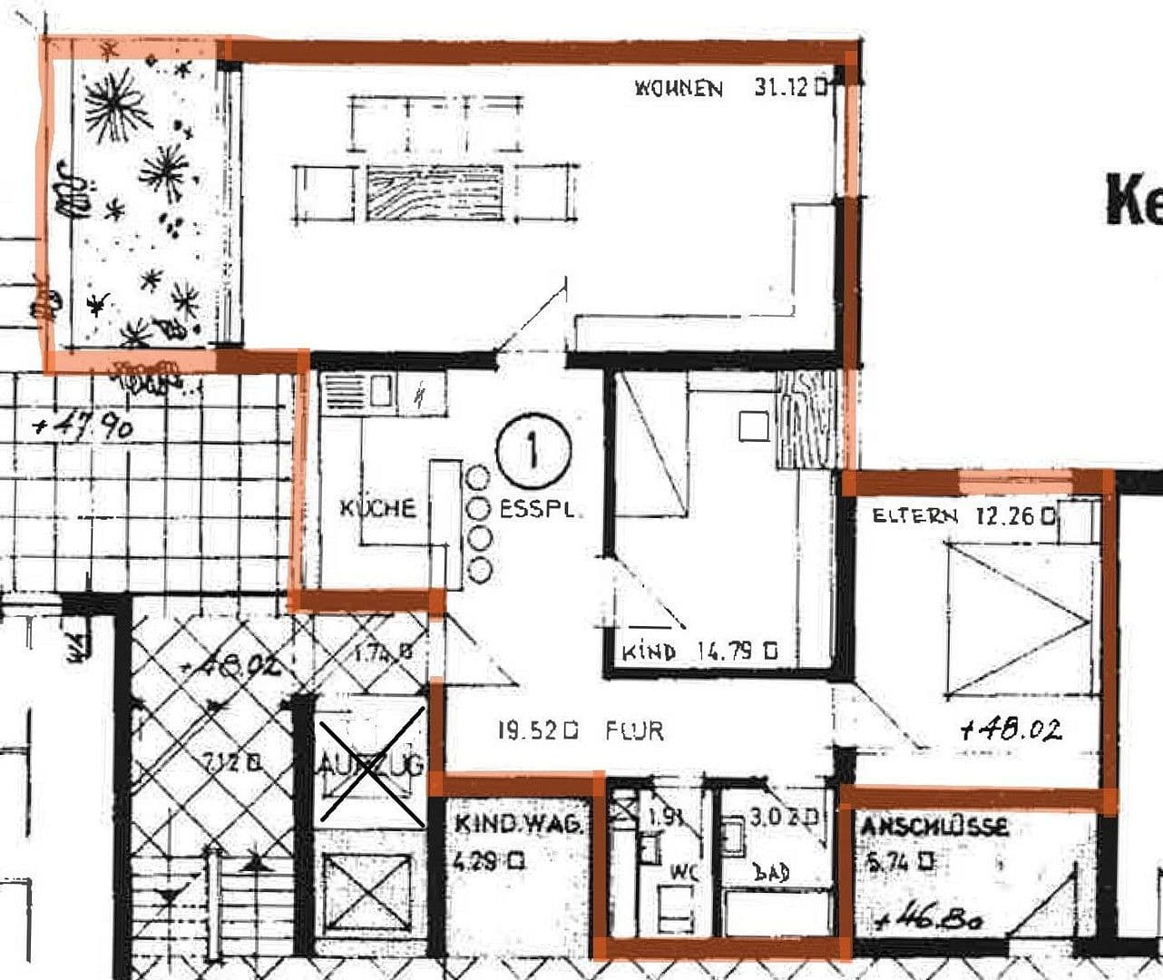 Pronájem bytu 3+kk 83 m², Irisweg, Köln-Pesch, Severní Porýní-Vestfálsko Pronájem bytu 3+kk 83 m², Irisweg, Köln-Pesch, Severní Porýní-Vestfálsko