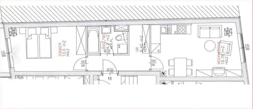 Prodej bytu 2+1 42 m², Halbgasse 26, Wien, Wien Prodej bytu 2+1 42 m², Halbgasse 26, Wien, Wien