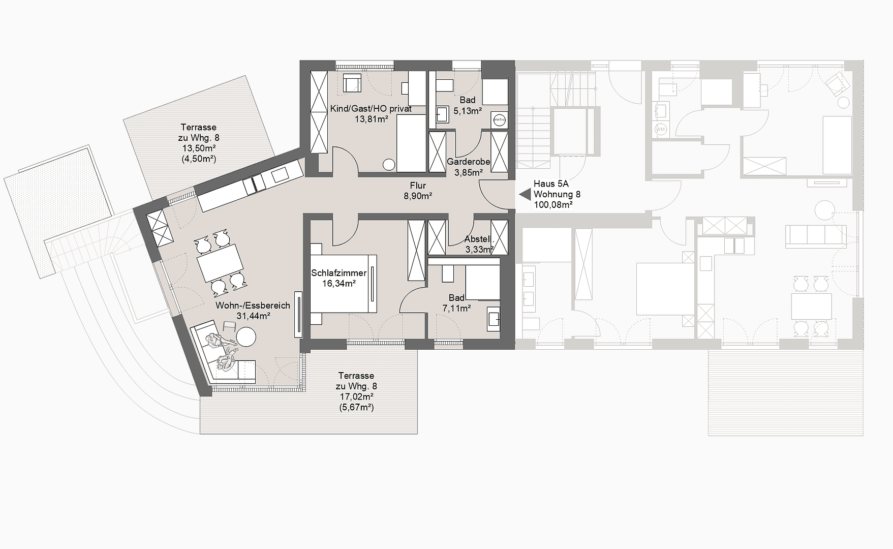 Prodej bytu 3+1 101 m², Grafing bei München, Bavorsko Prodej bytu 3+1 101 m², Grafing bei München, Bavorsko