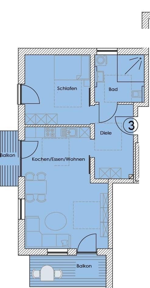 Pronájem bytu 2+1 64 m², Thurmansbang, Bavorsko Pronájem bytu 2+1 64 m², Thurmansbang, Bavorsko