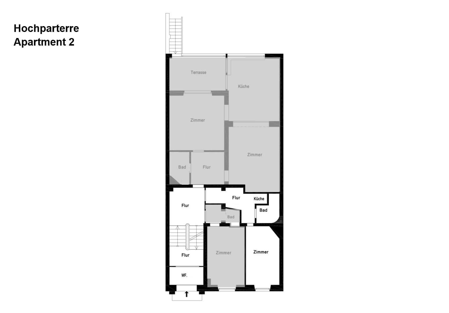 Pronájem bytu 1+1 23 m², Kohlhökerstrasse, Bremen, Bremen Pronájem bytu 1+1 23 m², Kohlhökerstrasse, Bremen, Bremen