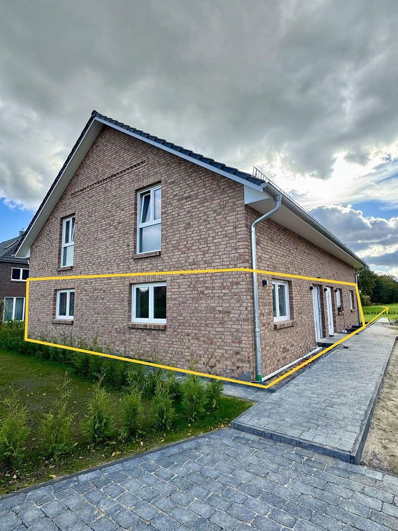 Pronájem domu 134 m², pozemek 1.484 m², Elbuferstraße 51, Tespe, Dolní Sasko Pronájem domu 134 m², pozemek 1.484 m², Elbuferstraße 51, Tespe, Dolní Sasko